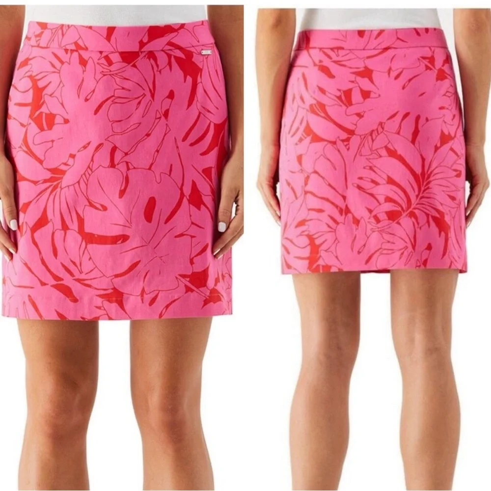 Rafaella NWT! Ladies Stretch Skort With Pockets In Carmine Rose Size XL - Picture 1 of 13